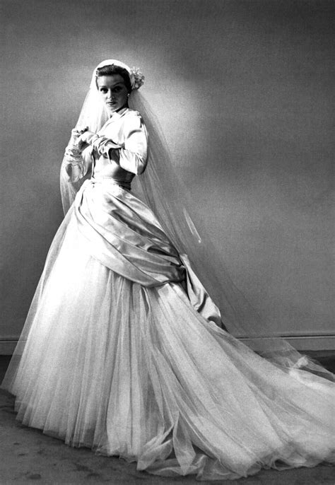 vintage Dior wedding gowns